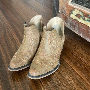 Bought the wrong g size while out of town!  Love the style of these boots